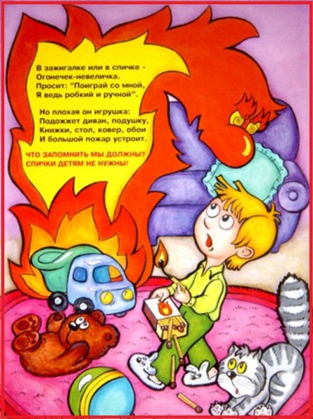 Пожарная безопасность для детей