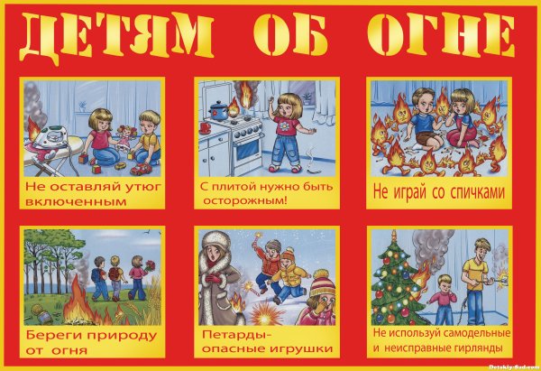 Пожарная безопасность для детей