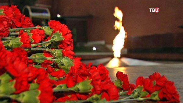 Гвоздики у вечного огня