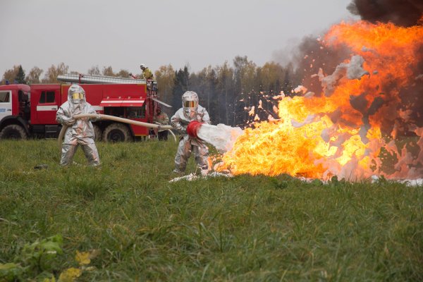 Противопожарная техника в лесу