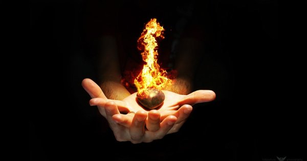 Пламя на ладони