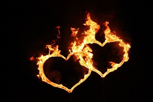 Огненное сердечко