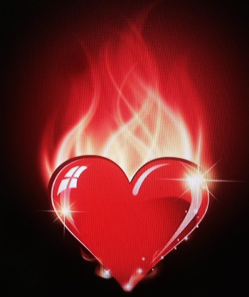 Горящее сердце