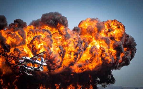 Огонь взрыв