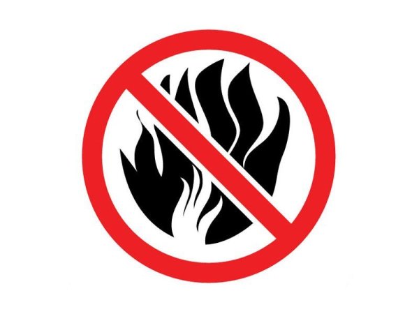 Знаки предотвращения пожара