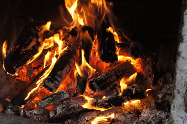 Костер камин