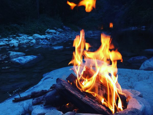 Пламя костра