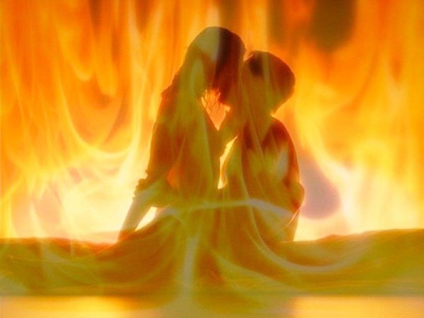 Страсть огонь любовь