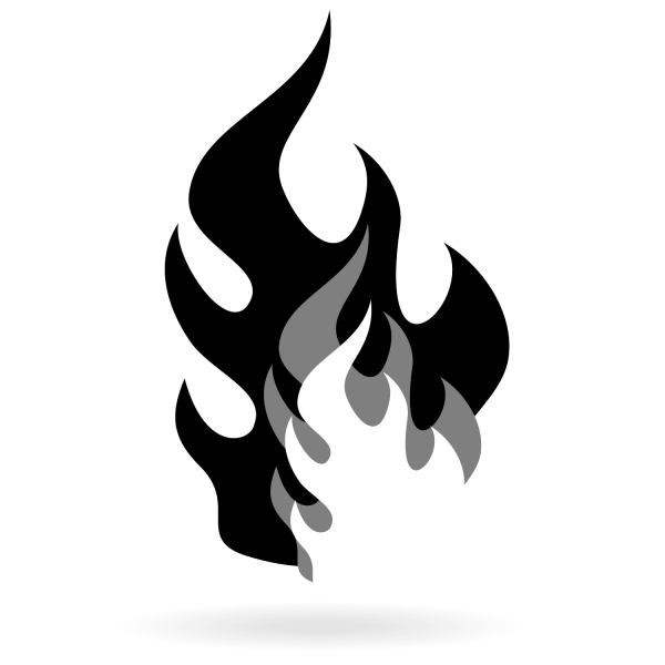 Пламя рисунок