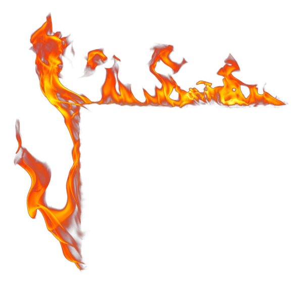 Рамка пожар