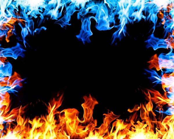 Рамка огонь