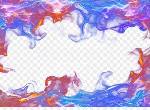 Рамка пламя