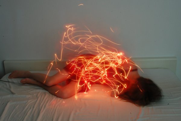 Человек горит Эстетика