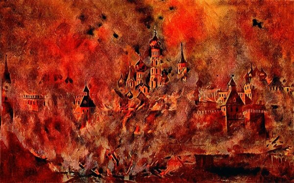Пожар в Москве 1812