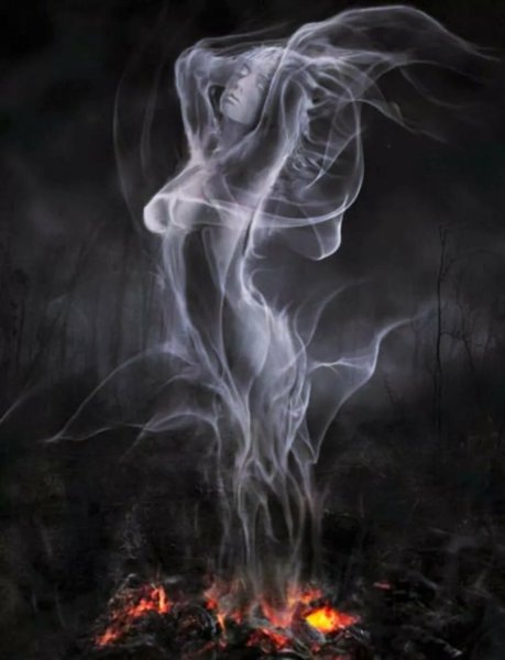 Человек из пепла арт