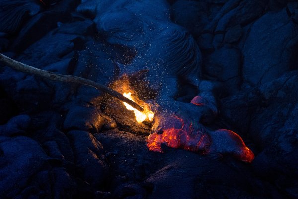Тлеющий костер