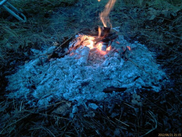 Затухающий костер