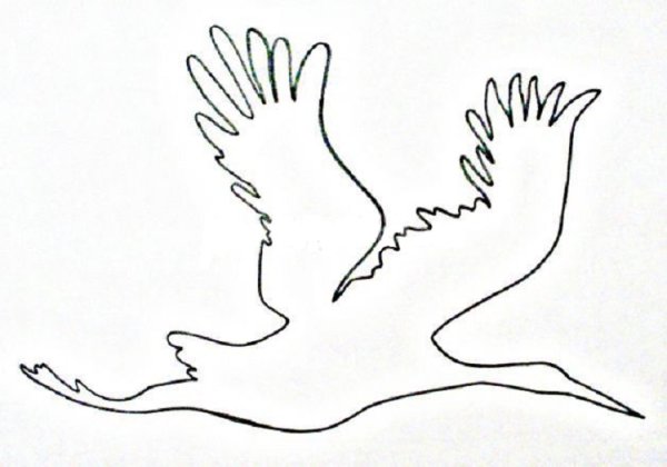 Журавли на окна