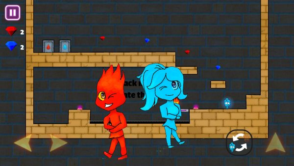 Игра огонек и водичка 2