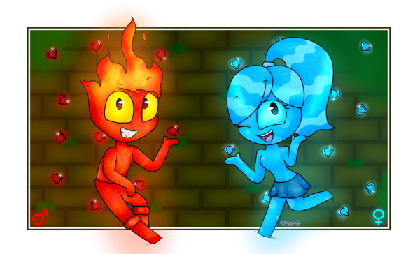 Огонь и вода 2 - Fireboy and Watergirl