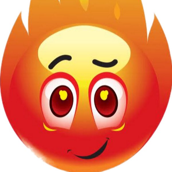 Эмодзи огонек
