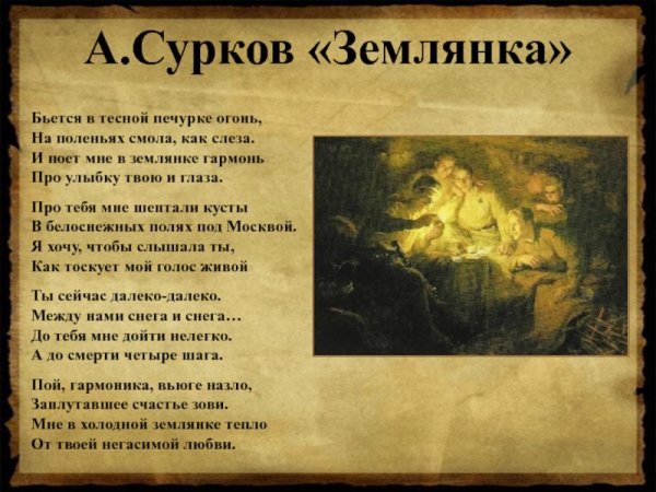 Сурков бьется в тесной печурке огонь