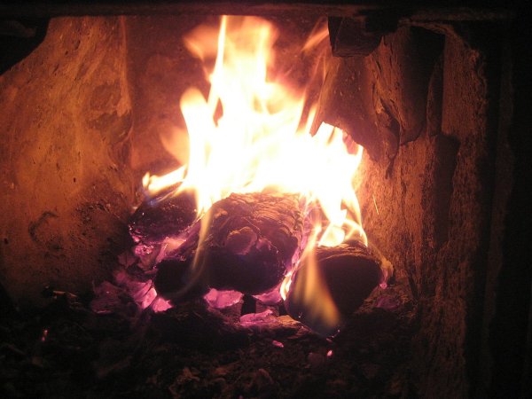 Печурка в землянке