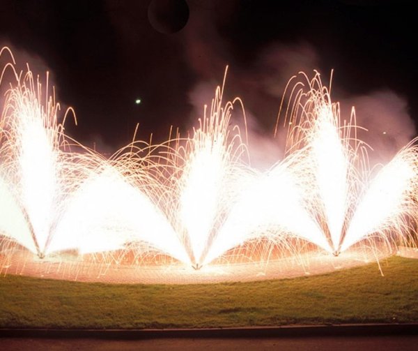Пиротехнический фонтан