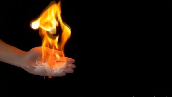 Пламя на ладони