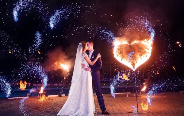 Пиротехнические фонтаны фаер