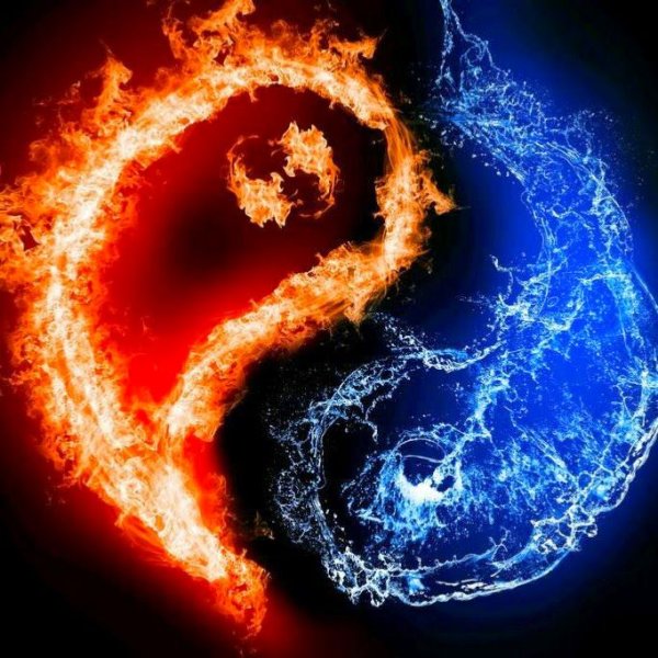 Инь Янь огонь и вода