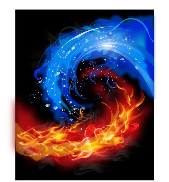 Стихия огня и воды