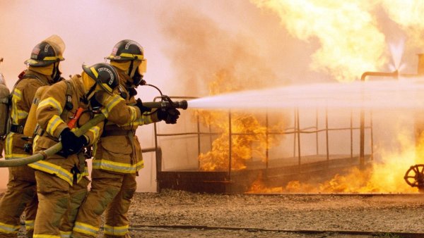 Тушение пожара