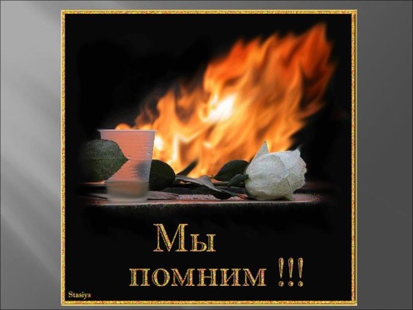 Светлая память солдатам войны
