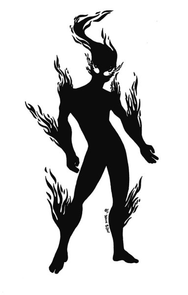 Черный огонь