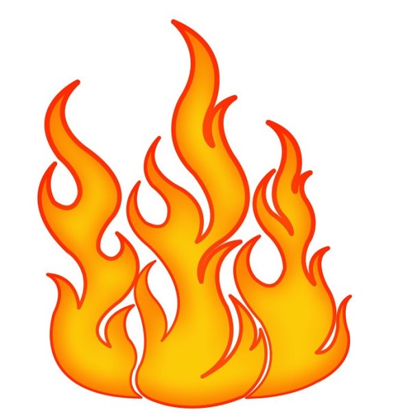 Языки пламени