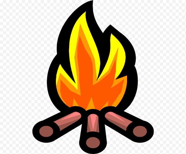 Костер рисунок