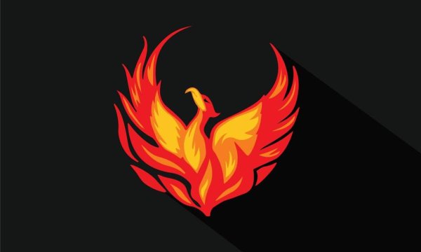 Огненный логотип