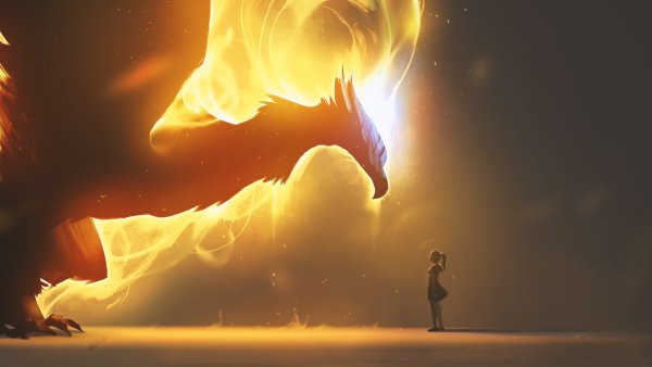 Фэнтези огонь