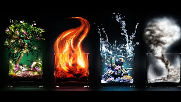 4 Стихии огонь вода воздух земля