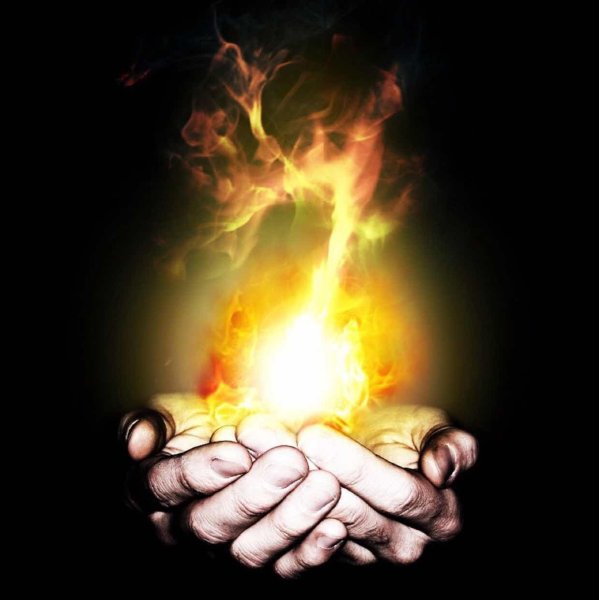 Огонь в руке