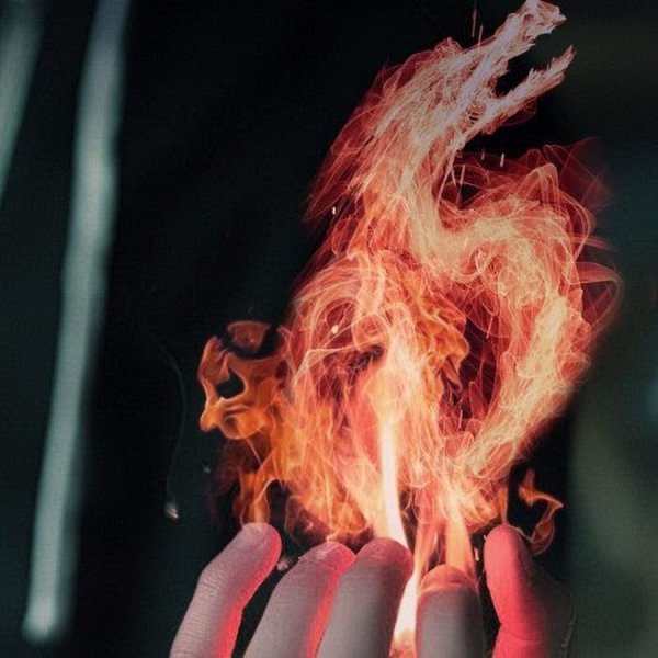 Красный огонь Эстетика