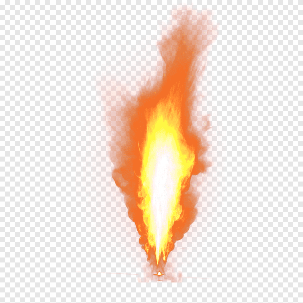 Пламя от ракеты