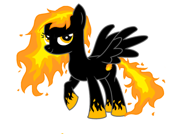 Огненная пони