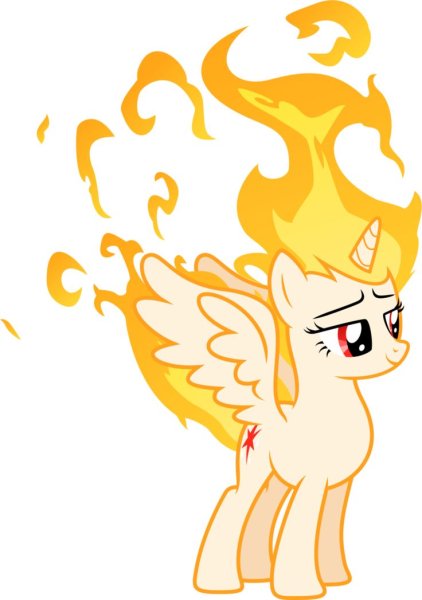 Огненная Твайлайт Спаркл