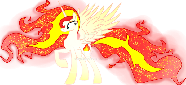Пони огонь принцесса Аликорн