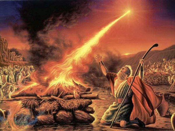 Пророк Илия на горе Кармил