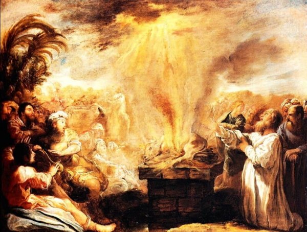 Доменико Фетти «Триумф Илии над пророками Ваала»