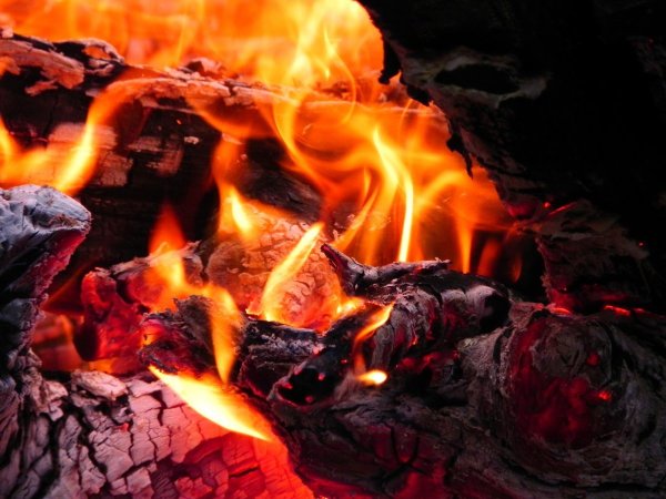 Красивый огонь