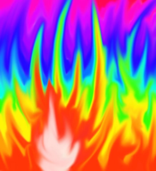Радужное пламя